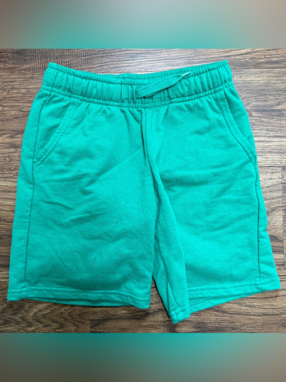 Cat & Jack Teal Elastic-Waist Kids Shorts